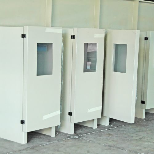 Armadi verniciatura statica PP isolati elettrostaticamente