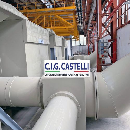 Pickling plant suction line
