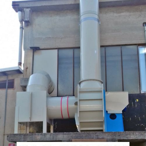 Suction system in polypropylene