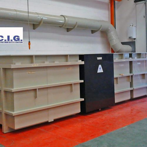 Rivestimento pavimenti industriali in PVC e PP