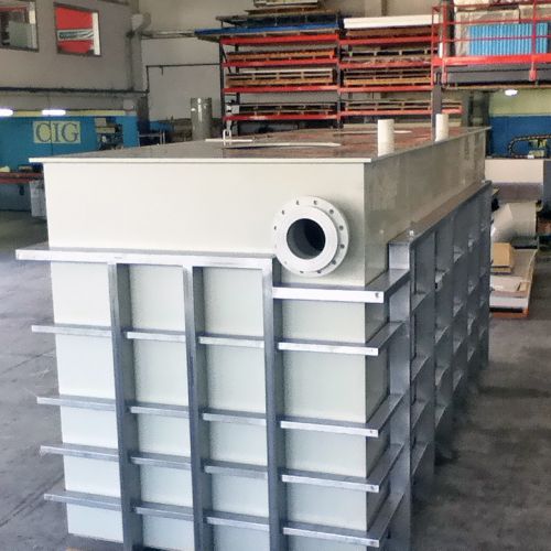 Vasca polipropilene di depurazione industriale