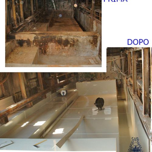 Vasca di sicurezza o continimento in polipropilene